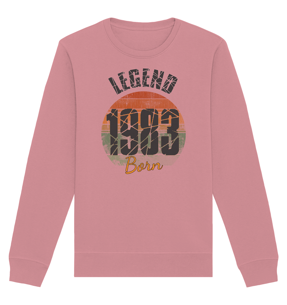 1983 born Legend 40. Geburtstag - Organic Unisex Sweatshirt