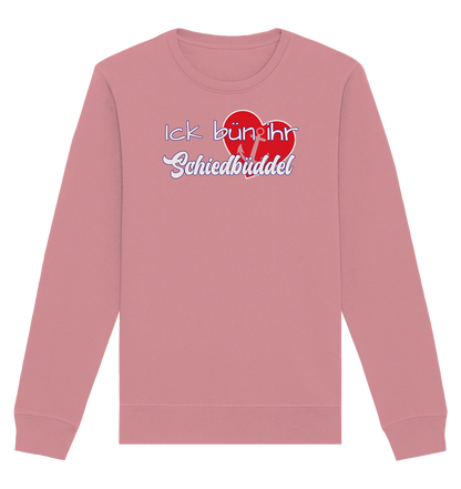 Ich bün ihr Schiedbüddel - Organic Unisex Sweatshirt