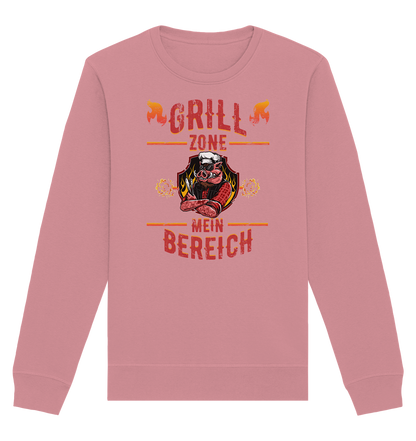 Grill Zone Mein Bereich - Organic Unisex Sweatshirt