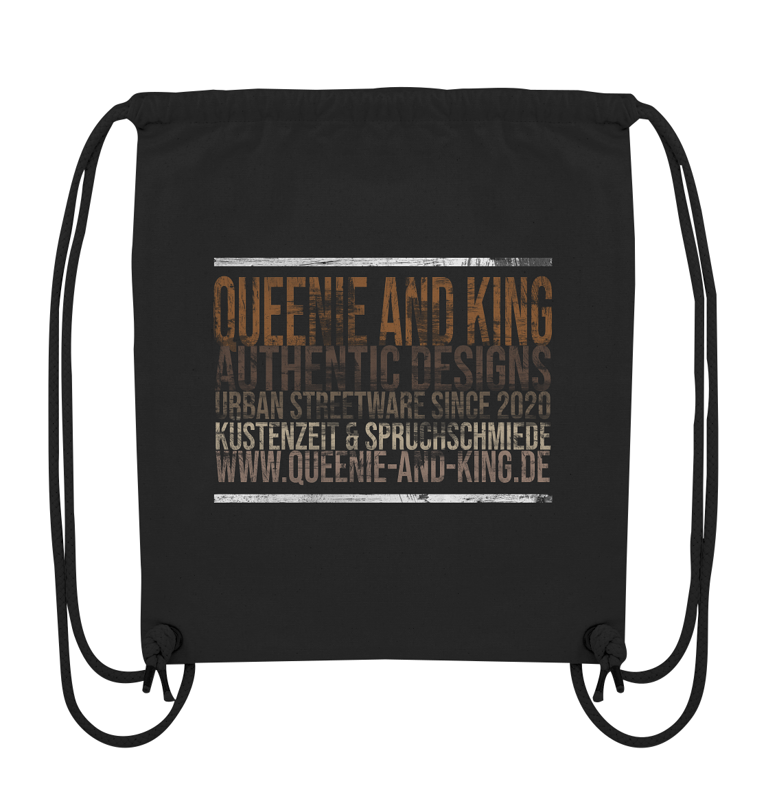 Queenie and King Streetware - Organic Gym-Bag