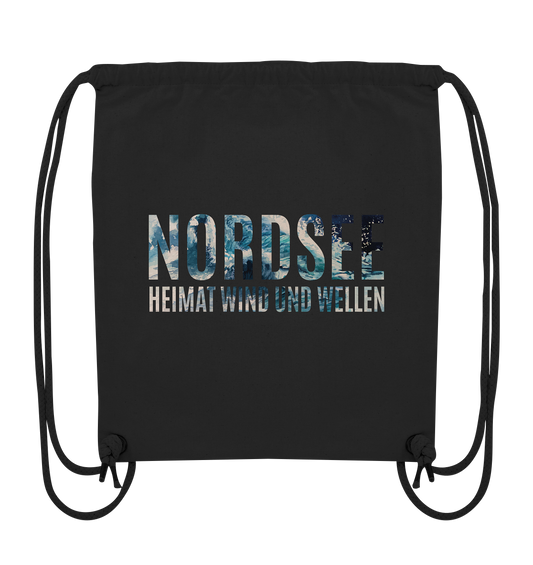 Nordsee Heimat Wind und Wellen - Organic Gym-Bag