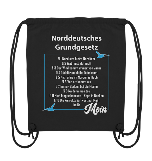 Norddeutsches Grundgesetz - Organic Gym-Bag