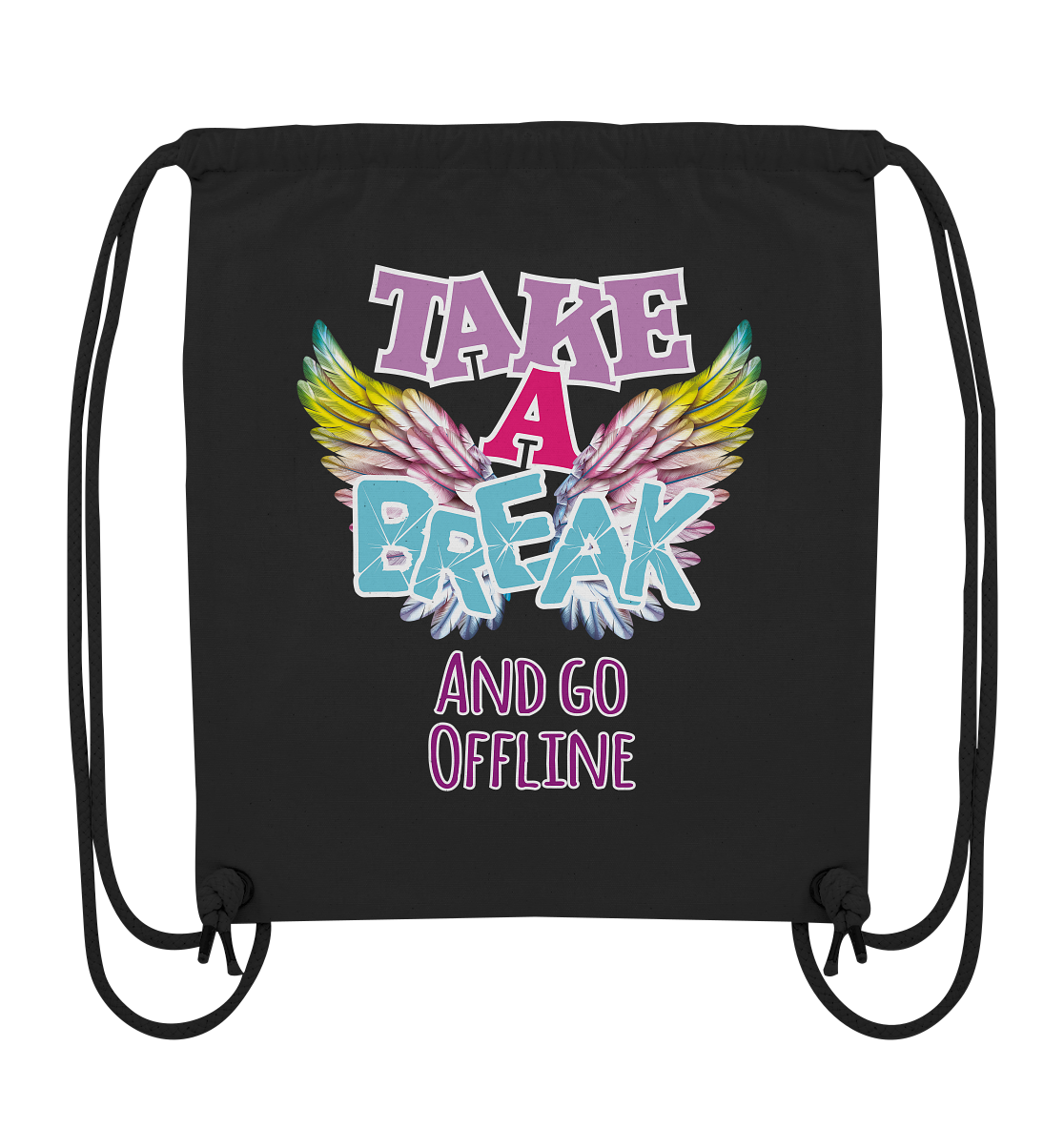 Take a Break and go Offline - Organic Gym-Bag