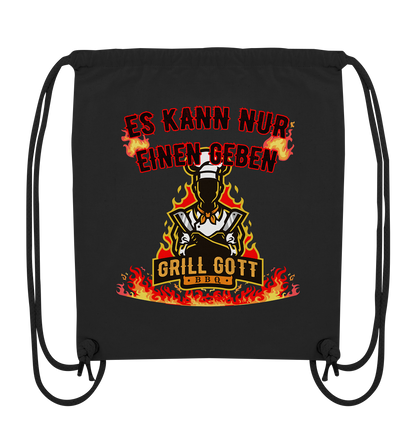 BBQ Grill Gott Es kann nur einen geben - Organic Gym-Bag