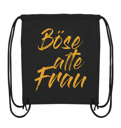 Böse alte Frau - Organic Gym-Bag