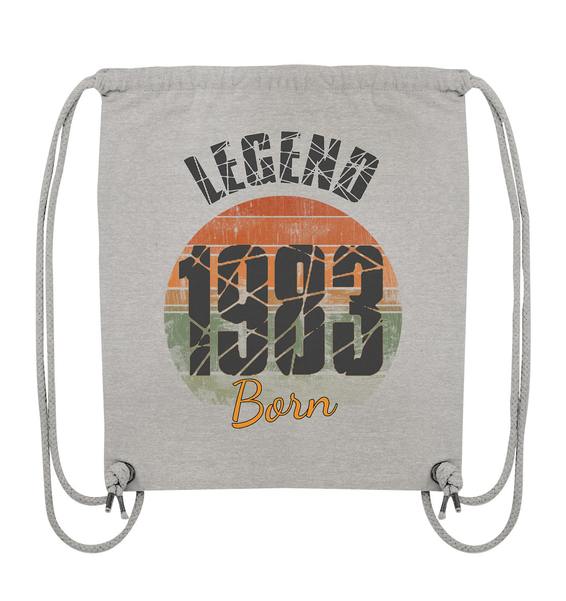 1983 born Legend 40. Geburtstag - Organic Gym-Bag