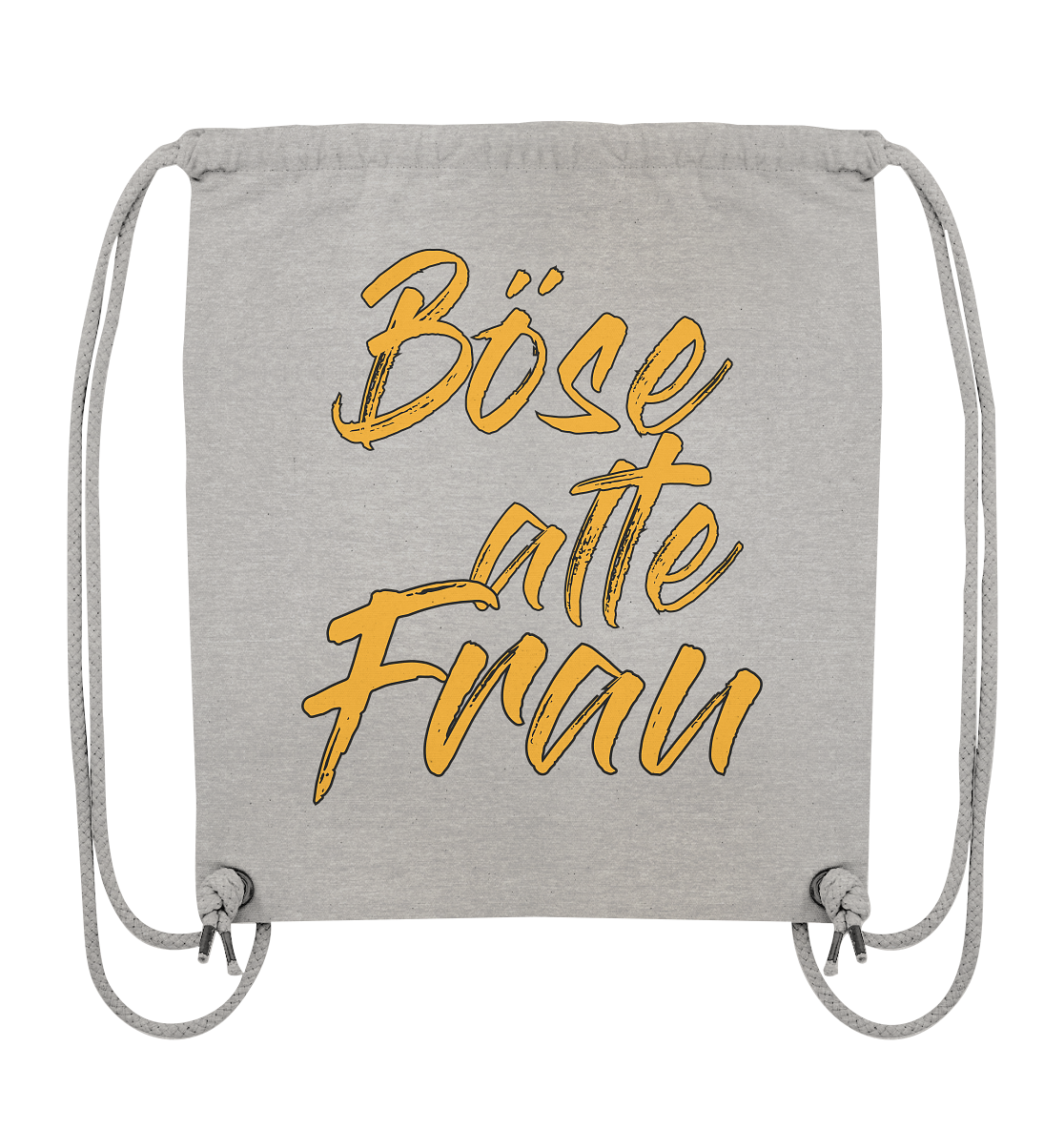 Böse alte Frau - Organic Gym-Bag