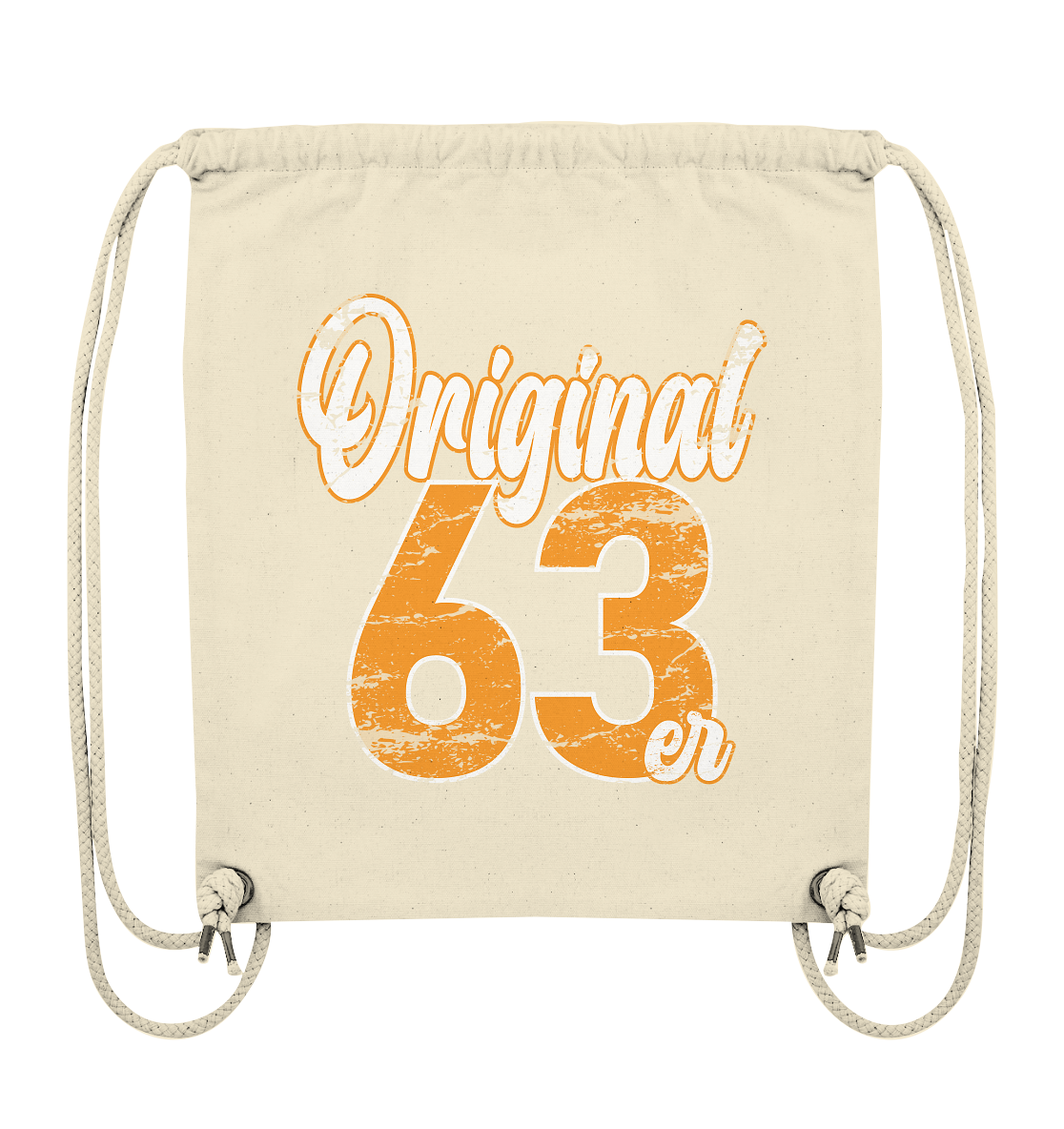 60.Geburtstag Original 63er - Organic Gym-Bag