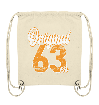 60.Geburtstag Original 63er - Organic Gym-Bag