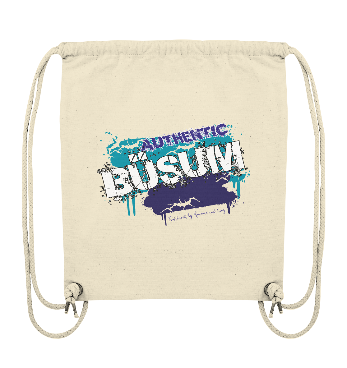 Authentic Büsum - Organic Gym-Bag