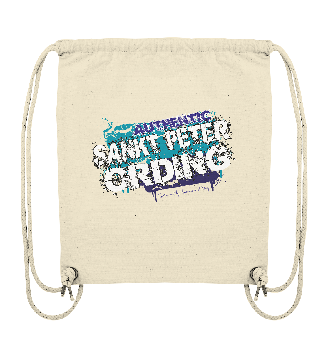 Authentic Sankt Peter Ording - Organic Gym-Bag