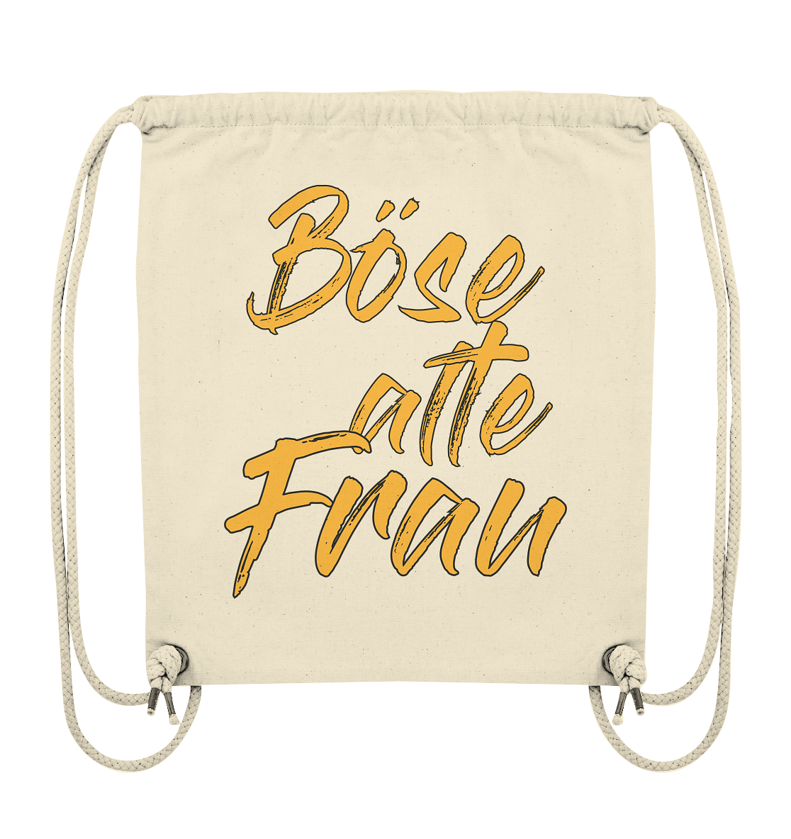 Böse alte Frau - Organic Gym-Bag