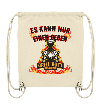 BBQ Grill Gott Es kann nur einen geben - Organic Gym-Bag