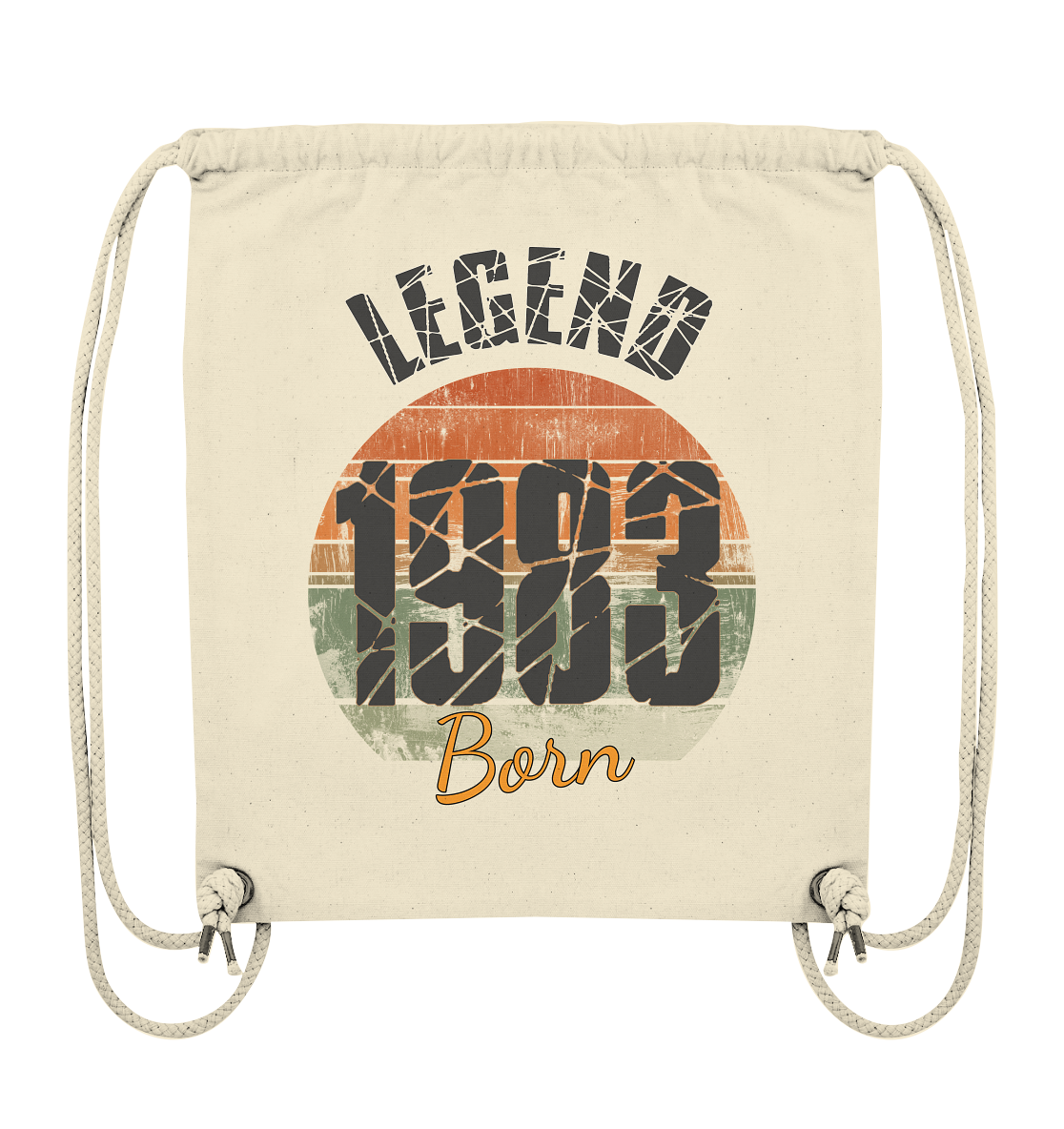 1983 born Legend 40. Geburtstag - Organic Gym-Bag