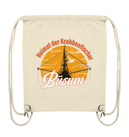 Büsum Heimat der Krabbenfischer - Organic Gym-Bag