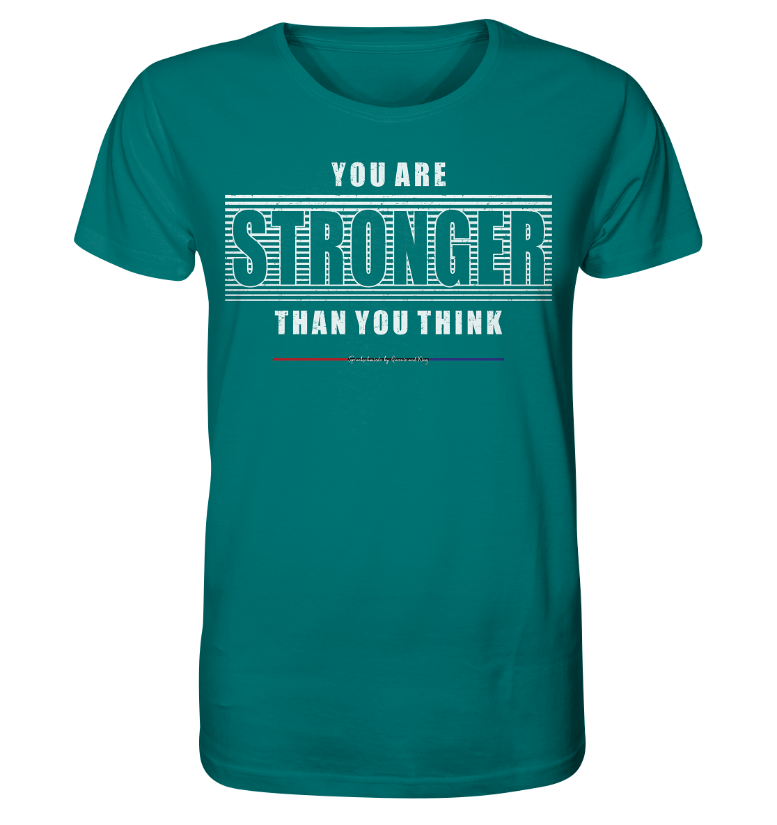 You are Stronger - Herren Premium Bio T-Shirt