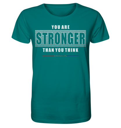 You are Stronger - Herren Premium Bio T-Shirt