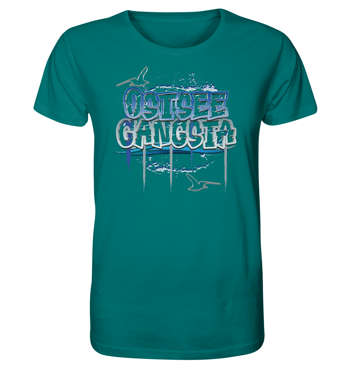 Ostsee Gangsta - Herren Premium Bio T-Shirt