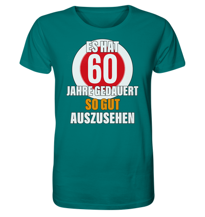 Es hat 60 Jahre gedauert 60. Geburtstag -Herren Premium Bio T-Shirt