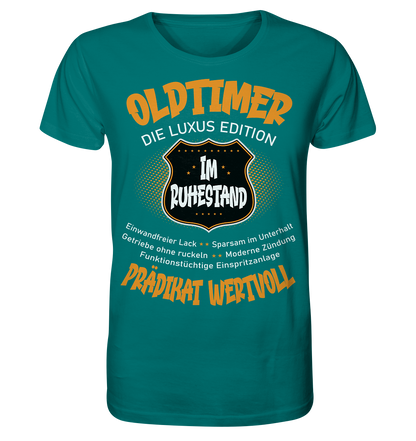 Oldtimer im Ruhestand Luxus Edition - Herren Premium Bio T-Shirt