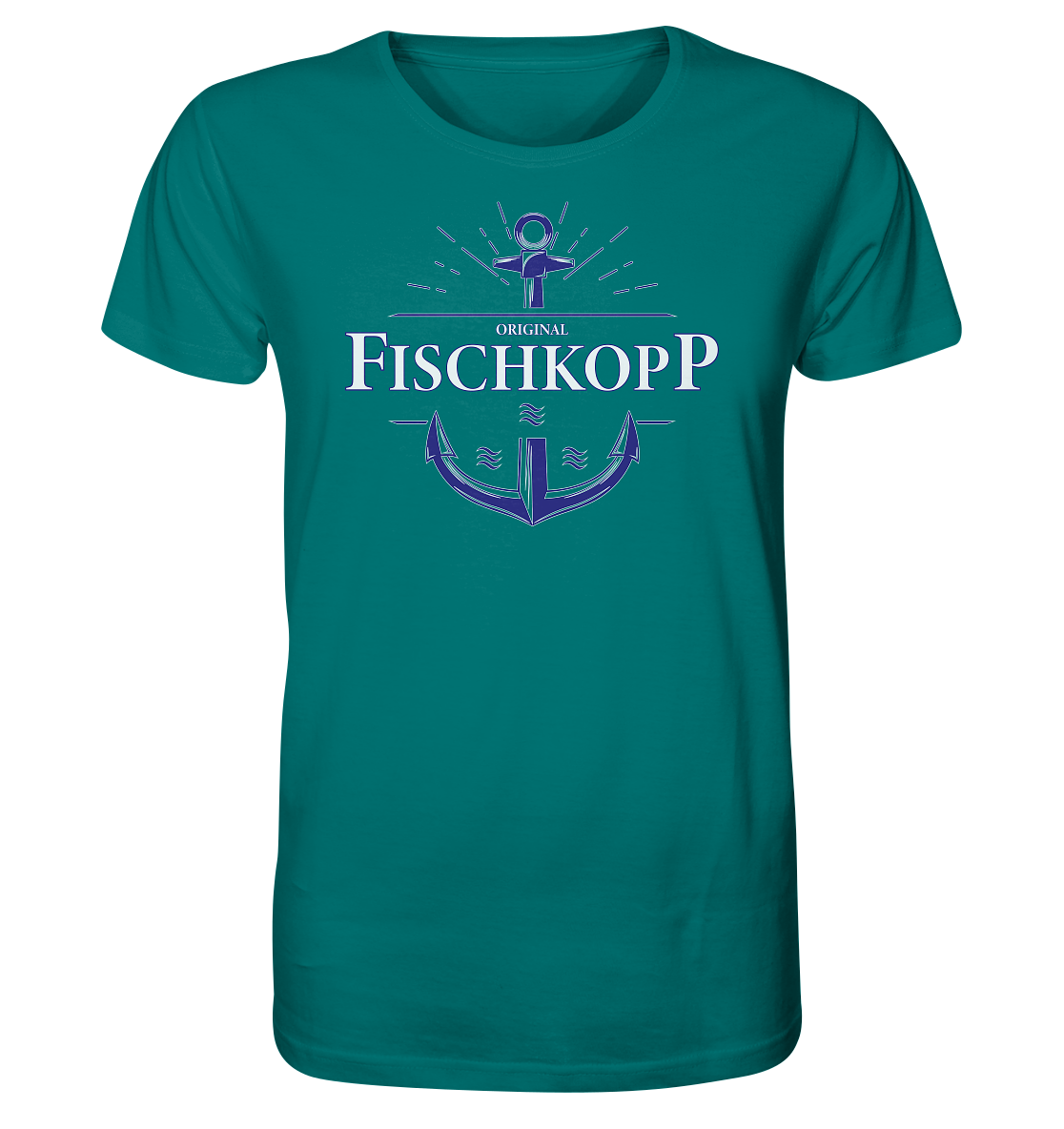 Original Fischkopp - Herren Premium Bio T-Shirt