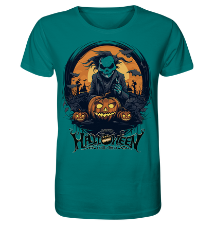 Happy Halloween Ghost - Herren Premium Bio T-Shirt