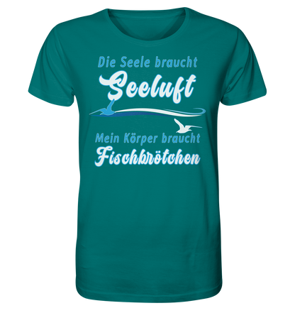 Die Seele braucht Seeluft - Herren Premium Bio T-Shirt