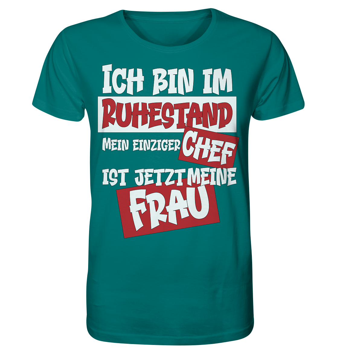 Ich bin im Ruhestand - Herren Premium Bio T-Shirt