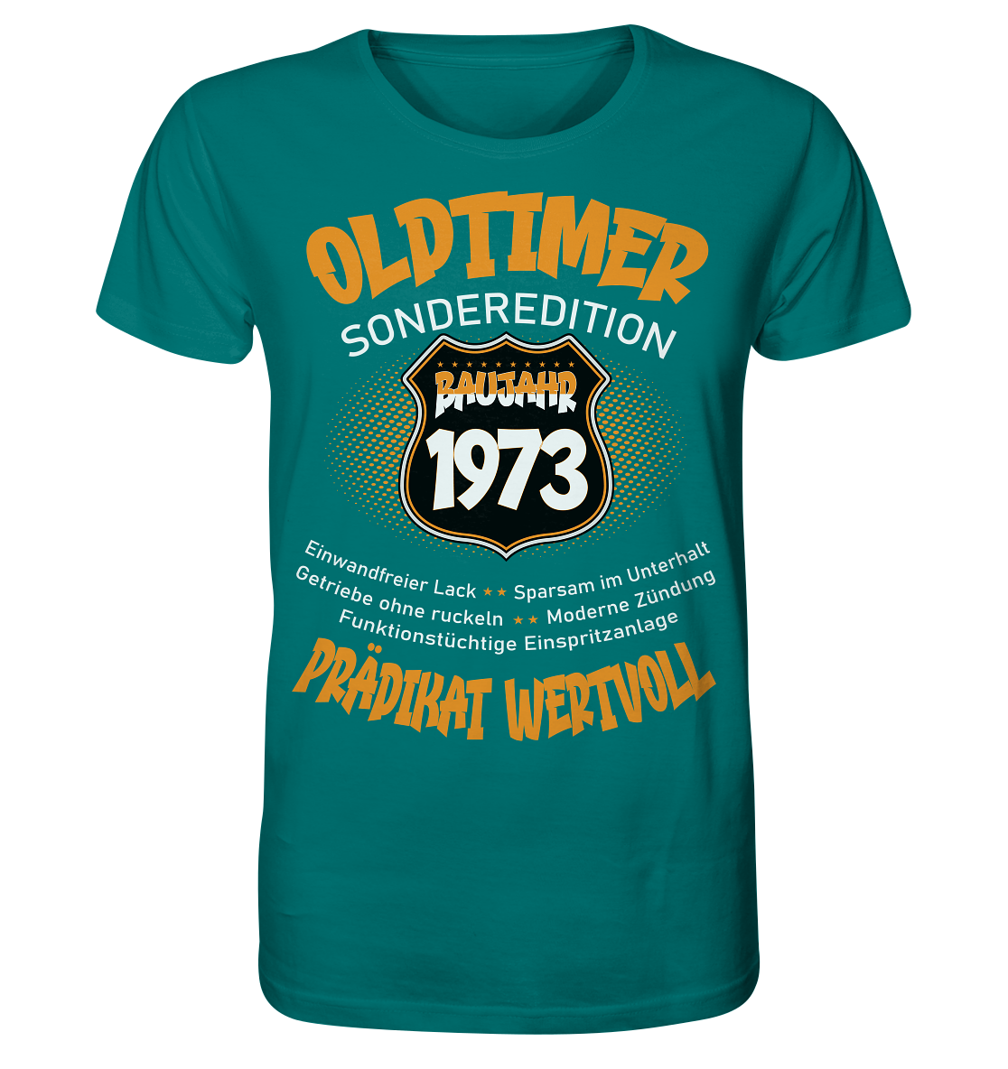 Oldtimer 1973 50.Geburtstag Sonderedition - Herren Premium Bio T-Shirt