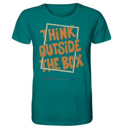 Think outside the Box - Herren Premium Bio T-Shirt