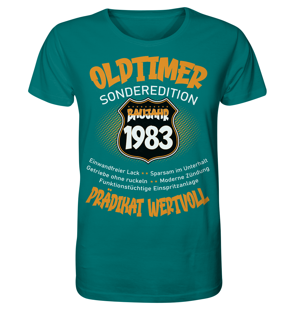 Oldtimer 1983 40.Geburtstag Sonderedition - Herren Premium Bio T-Shirt