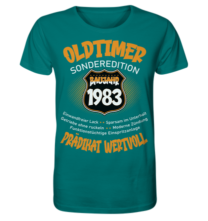 Oldtimer 1983 40.Geburtstag Sonderedition - Herren Premium Bio T-Shirt