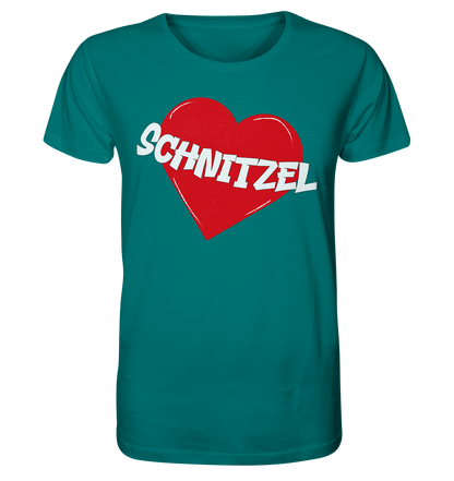 Schnitzel Herz - Herren Premium Bio T-Shirt