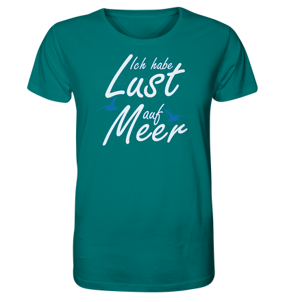 Ich habe Lust auf Meer - Herren Premium Bio T-Shirt