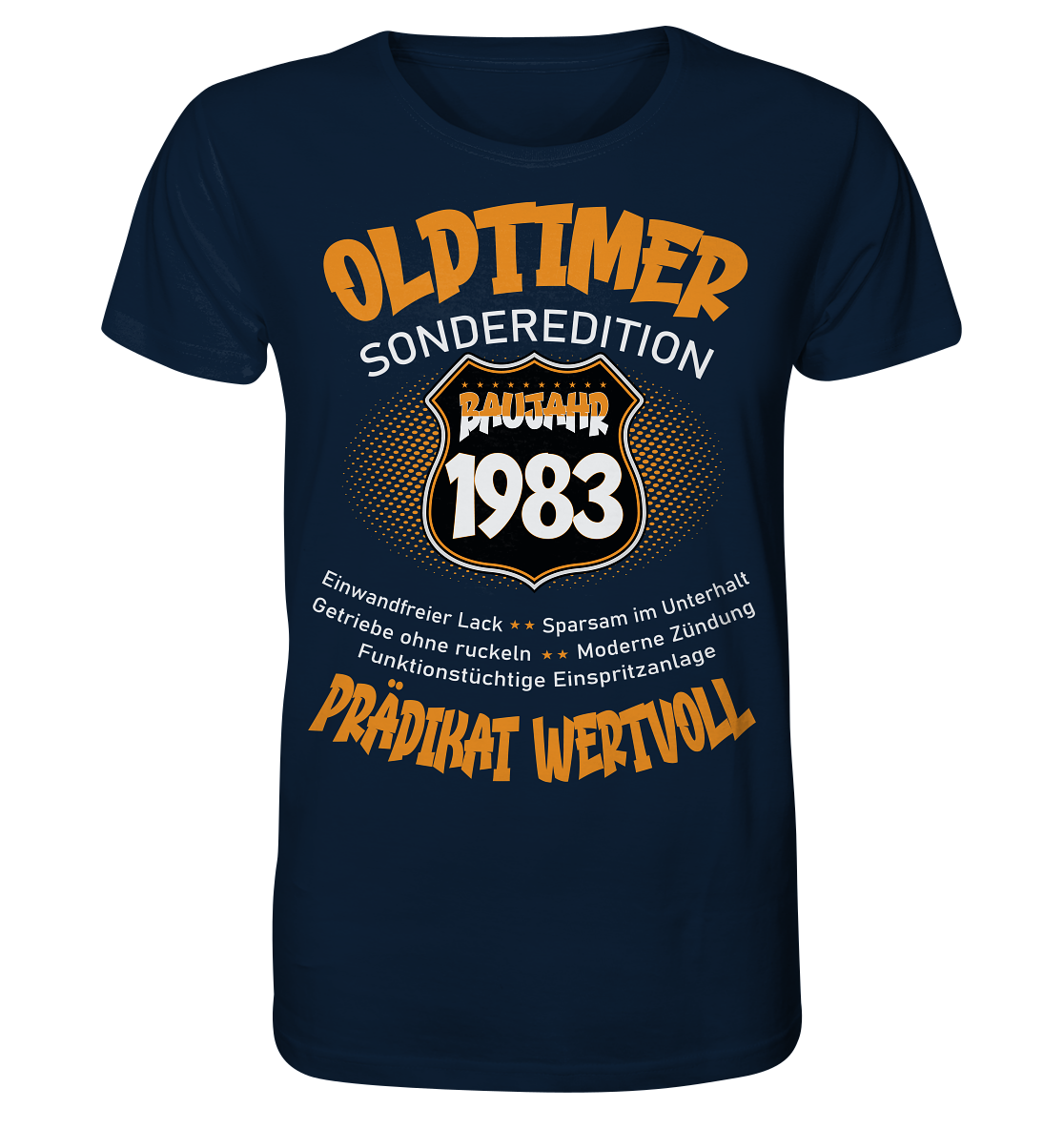 Oldtimer 1983 40.Geburtstag Sonderedition - Herren Premium Bio T-Shirt