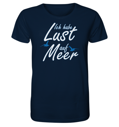 Ich habe Lust auf Meer - Herren Premium Bio T-Shirt