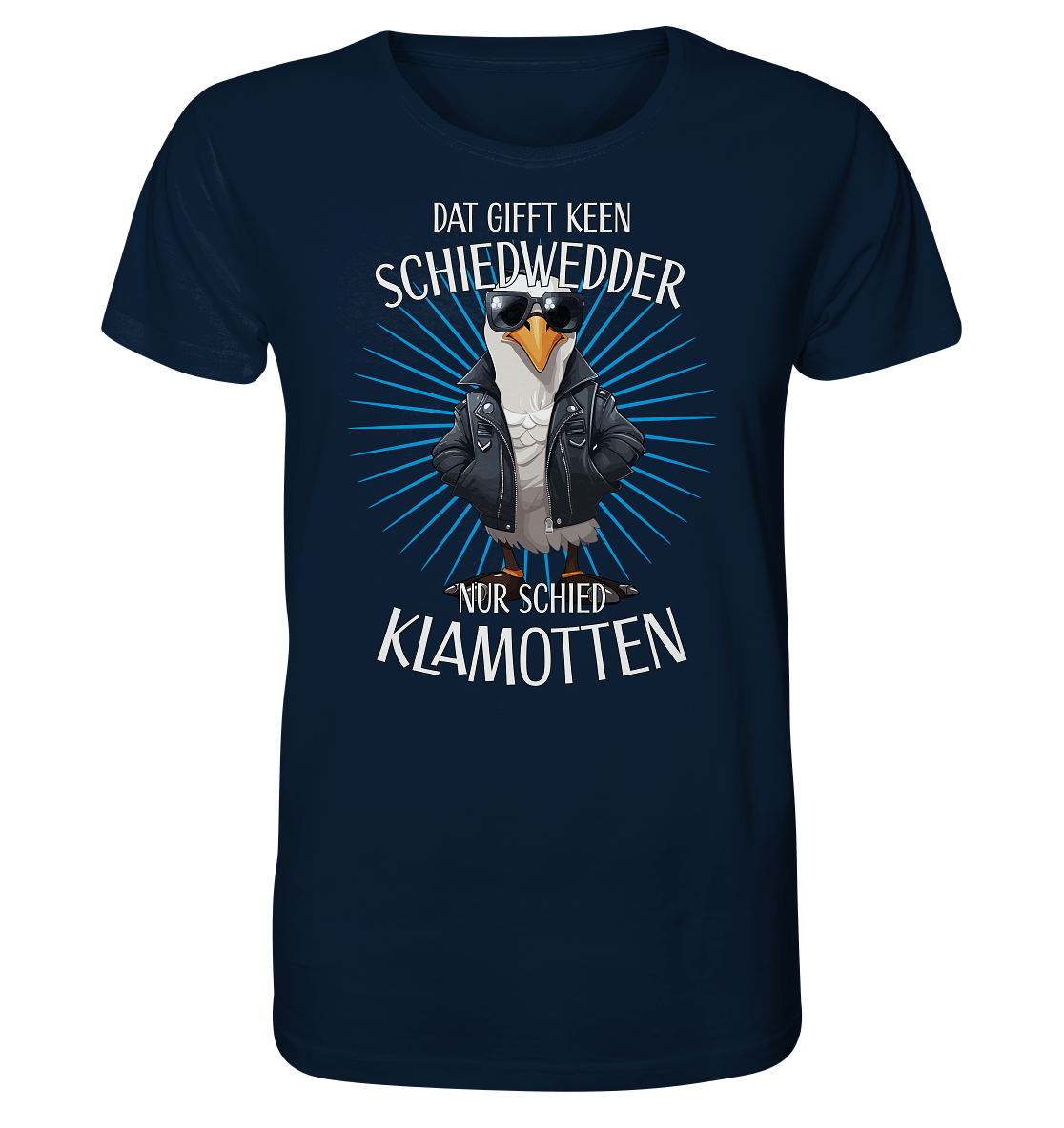 Dat gifft keen Schiedwedder nur schied Klamotten - Herren Premium Bio T-Shirt