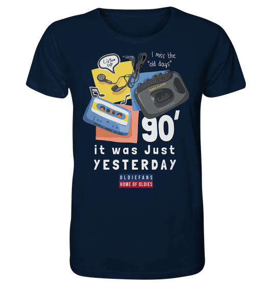 90er Just Yesterday - Herren Premium Bio T-Shirt