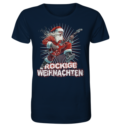 Rockige Weihnachten - Herren Premium Bio T-Shirt