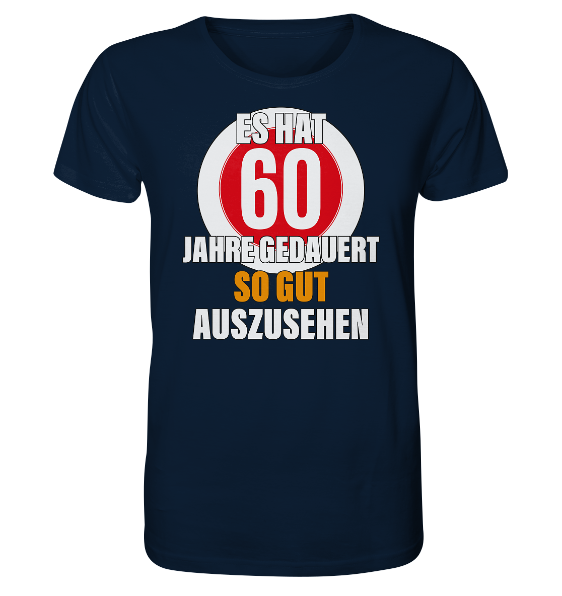 Es hat 60 Jahre gedauert 60. Geburtstag -Herren Premium Bio T-Shirt