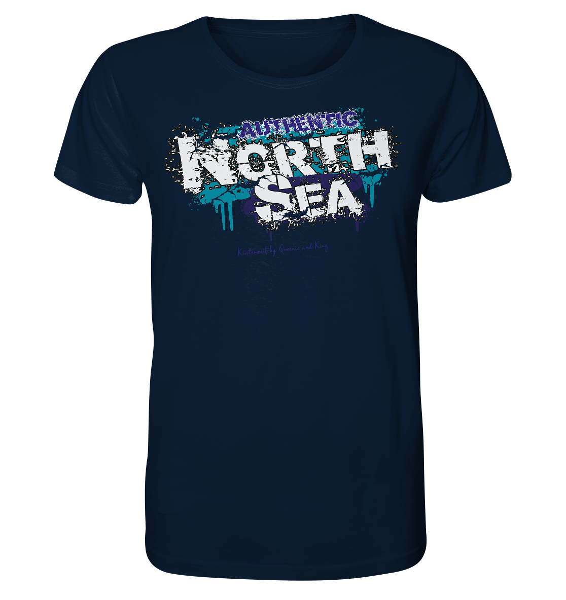 Authentic North Sea - Herren Premium Bio T-Shirt