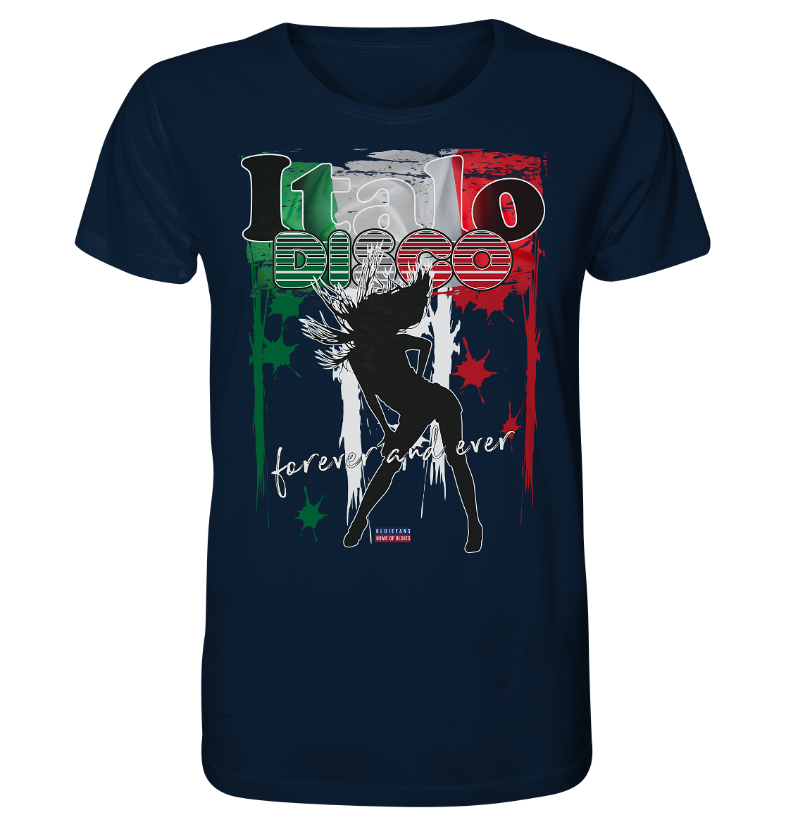 Italo Disco Forever - Herren Premium Bio T-Shirt