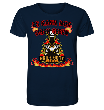 BBQ Grill Gott Es kann nur einen geben - Herren Premium Bio T-Shirt