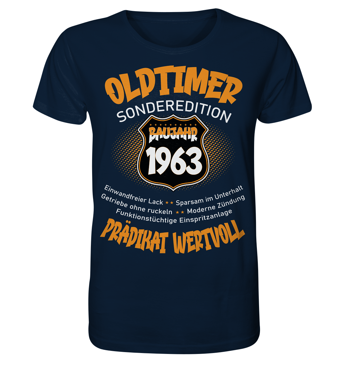 Oldtimer 1963 60.Geburtstag Sonderedition - Herren Premium Bio T-Shirt