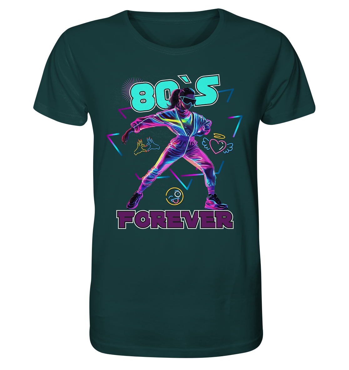 80`s Forever - Herren Premium Bio T-Shirt