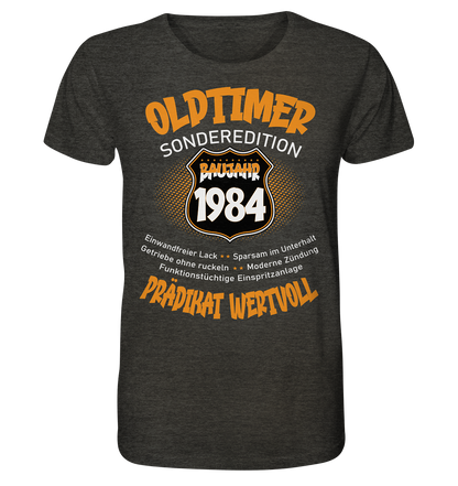 40 Geburtstag Oldtimer Baujahr 1984 - Herren Premium Bio Shirt