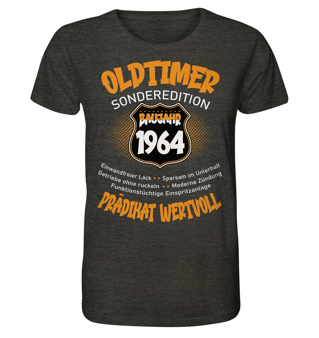 60 Geburtstag Oldtimer Baujahr 1964 - Herren Premium Bio T-Shirt