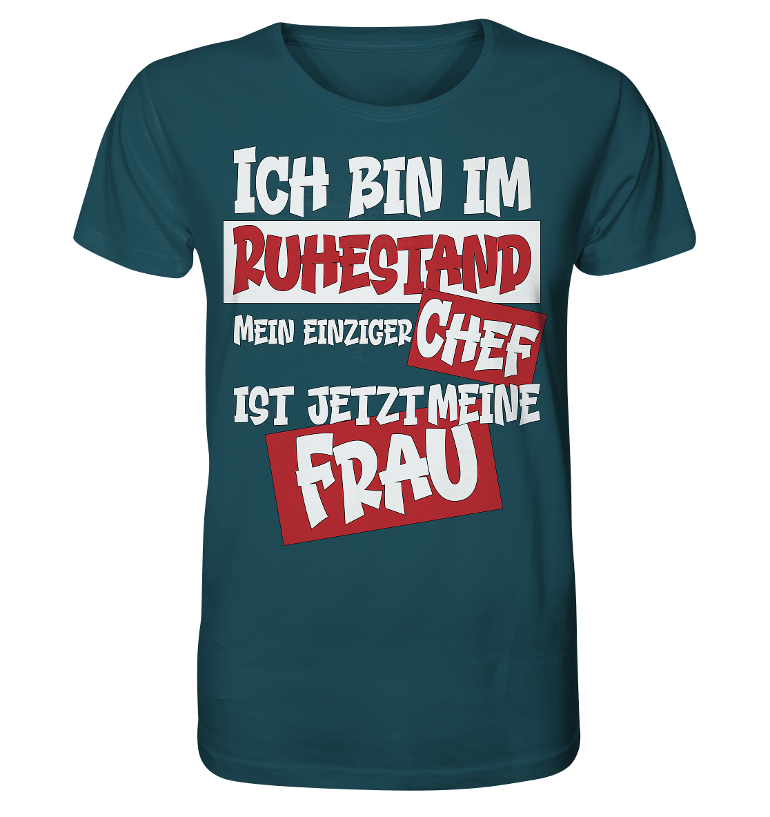 Ich bin im Ruhestand - Herren Premium Bio T-Shirt