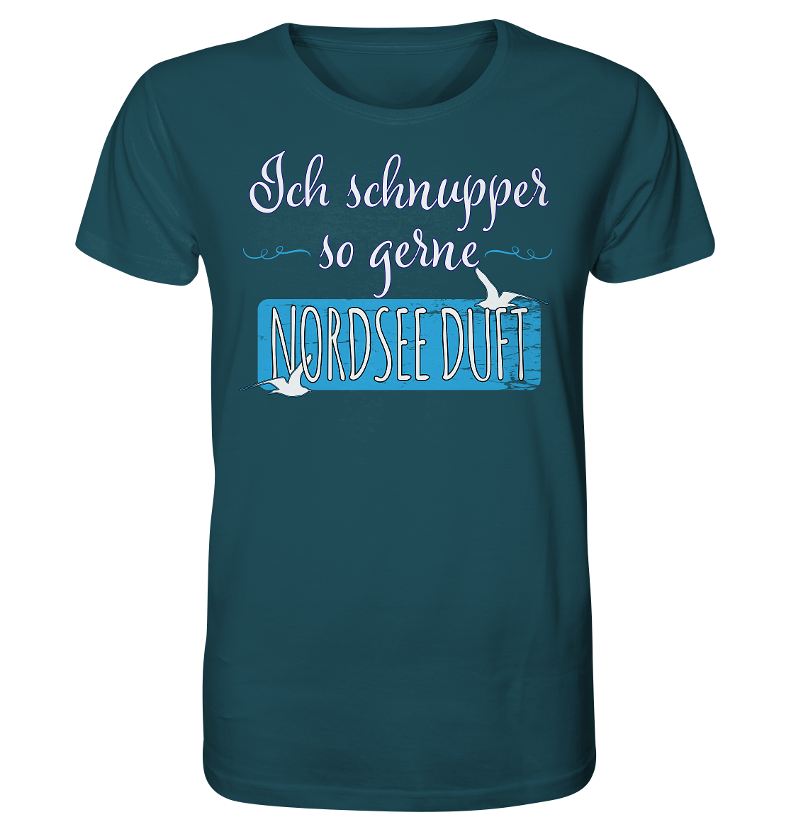 Ich schnupper so gerne Nordsee Duft - Herren Premium Bio T-Shirt