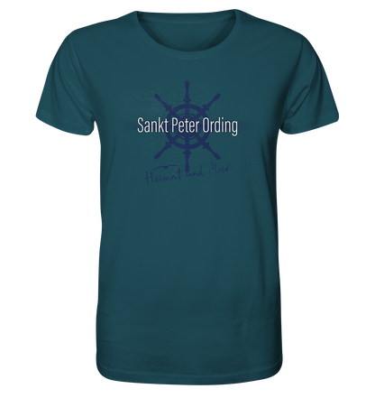 Sankt Peter Ording Heimat und Meer - Herren Premium Bio T-Shirt